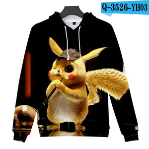 Pokemon 3D Print Design Hoodies - Anime Hooded Sweatshirts