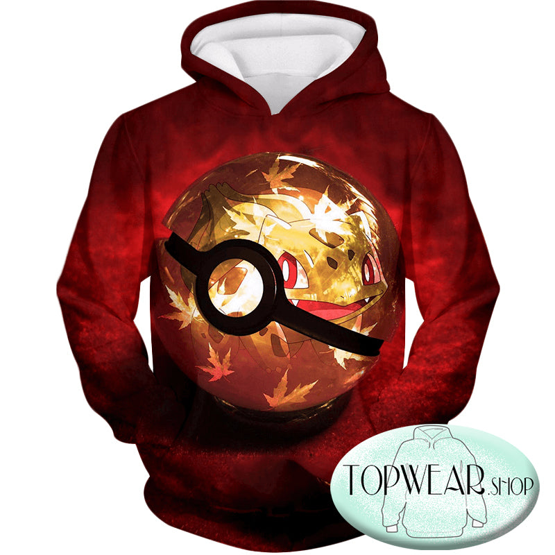 Pokemon Sweatshirts - Pokemon Bulbasaur Pokeball Sweatshirt
