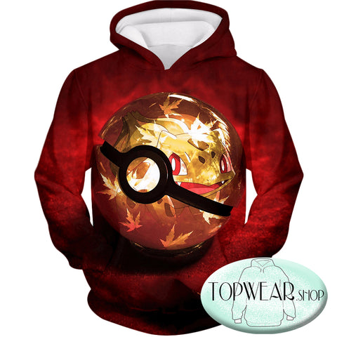 Image of Pokemon Sweatshirts - Pokemon Bulbasaur Pokeball Sweatshirt