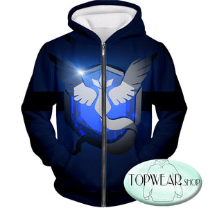 Pokemon Sweatshirts - Articuno Mystic Logo 3D Sweatshirt