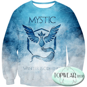 Pokemon Sweatshirts - Articuno Mystic Pokemon 3D Sweatshirt