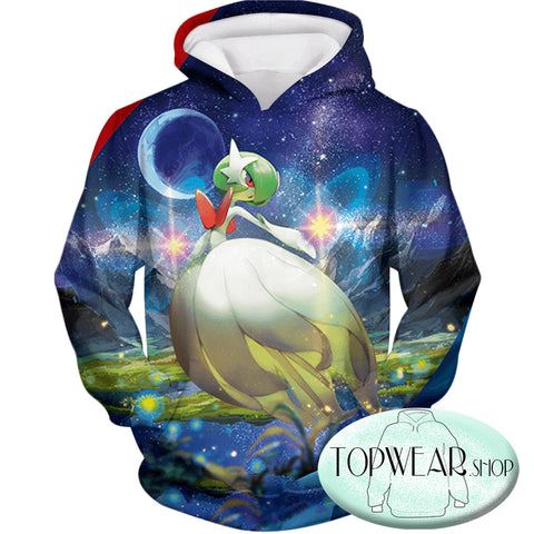 Image of Pokemon Hoodies - Psychic Fairy Pokemon Mega Gardevoir Hoodie