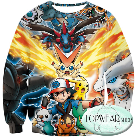 Image of Pokemon Hoodies - Ketchum Pokemons 3D Hoodie