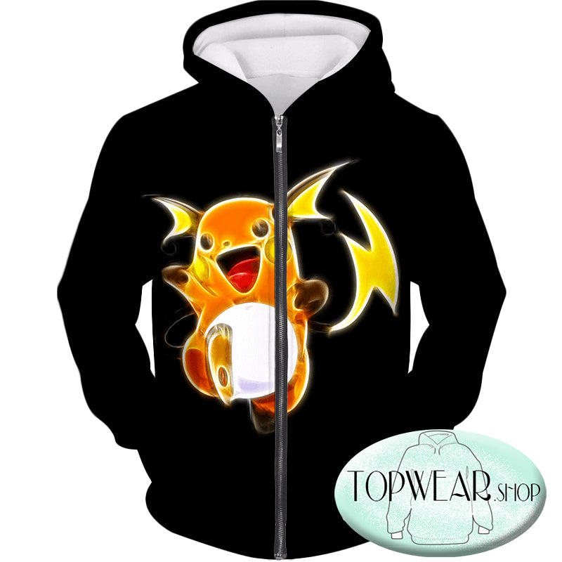 Pokemon Sweatshirts - Thunder Pokemon Raichu Sweatshirt