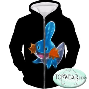 Pokemon Sweatshirts - Cute Pokemon Mudkip Sweatshirt