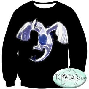 Pokemon Sweatshirts - Flying Psychic Pokemon Lugia Sweatshirt