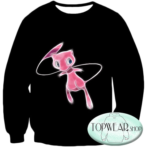 Image of Pokemon Hoodies - Psychic Pokemon Mew Zip Up Hoodie