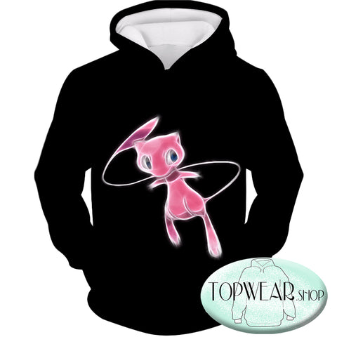 Image of Pokemon Hoodies - Psychic Pokemon Mew Zip Up Hoodie