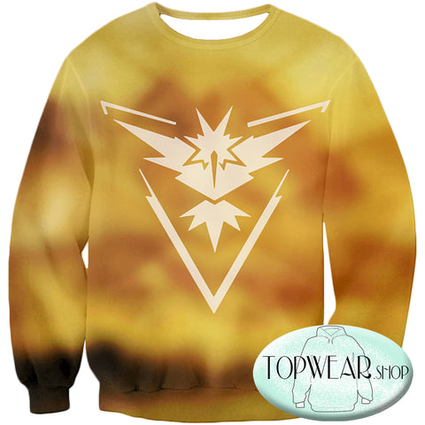 Image of Pokemon Hoodies - Thunder Pokemon Zapdos 3D Hoodie