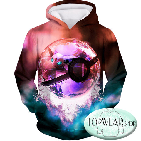 Image of Pokemon Hoodies - Legendary Psychic Pokemon 3D Hoodie