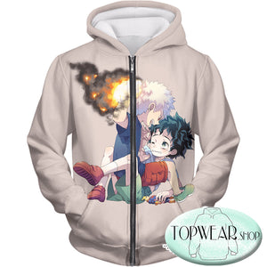 My Hero Academia Sweatshirts -  Amazing Izuki X Bakugo Sweatshirt