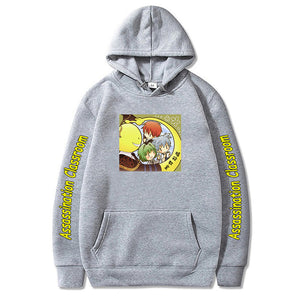 Unisex Anime Assassination Classroom Korosensei Pullover Hoodies Fashion Sweatshirts