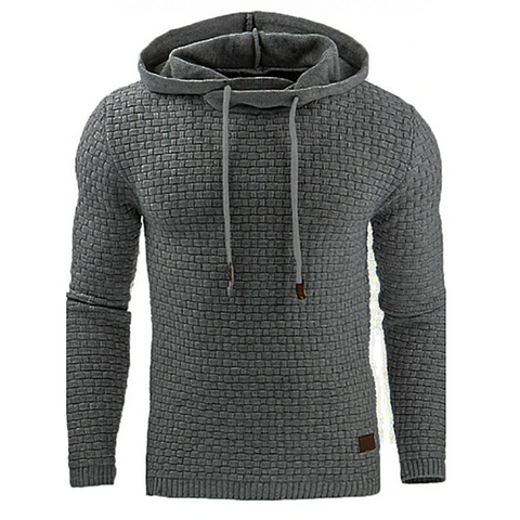 Image of Solid Colored Hoodie - Hooded Active Basic Sports Pullover