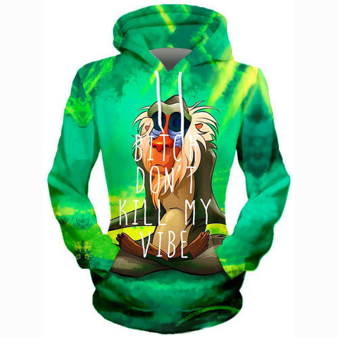 Image of Meditating Rafiki Hoodie