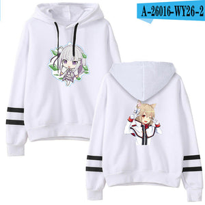 Re ZERO Starting Life in Another World Hoodie Sweatshirt Anime Harajuku Hooded Sweatshirt