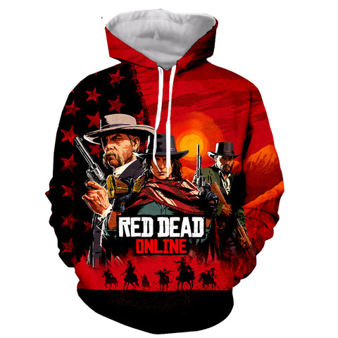 Image of Red Dead Redemption Fashion 3D Printed Hoodies Sweatshirts