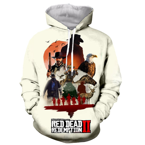 Image of Red Dead Redemption Fashion 3D Printed Hoodies Sweatshirt