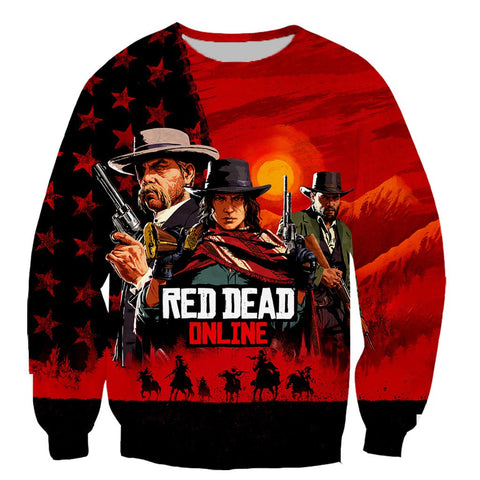 Image of Red Dead Redemption Fashion 3D Printed Hoodies Sweatshirts