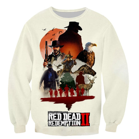 Image of Red Dead Redemption Fashion 3D Printed Hoodies Sweatshirt