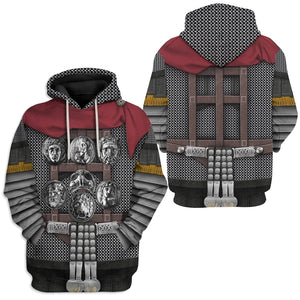 Historical Personage Roman Legionaries 3D Printed Cosplay Hoodie