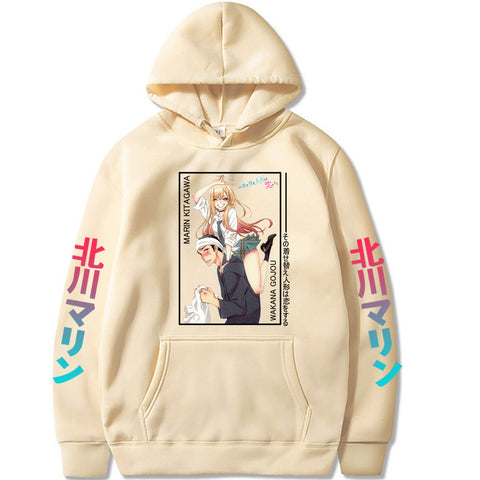 Image of Anime My Dress-Up Darling Gojo Wakana Kitagawa Marin Hoodie Sweatshirts