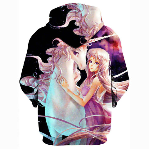 Image of Amalthea Unisex 3D Printed Hoodie