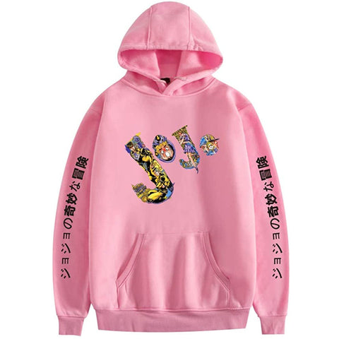 Image of JoJo's Bizarre Adventure Hooded Sweatshirt Pullover - Unisex Costume Tracksuit