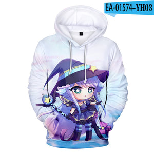 Cartoon Gacha Life Hoody Sweatshirt - Game Hoodies Pullovers