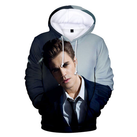 Image of The Vampire Diaries Stefan Salvatore Hoodie Sweatshirt