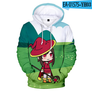 Cartoon Gacha Life Hoody Sweatshirt - Game Hoodies Pullovers