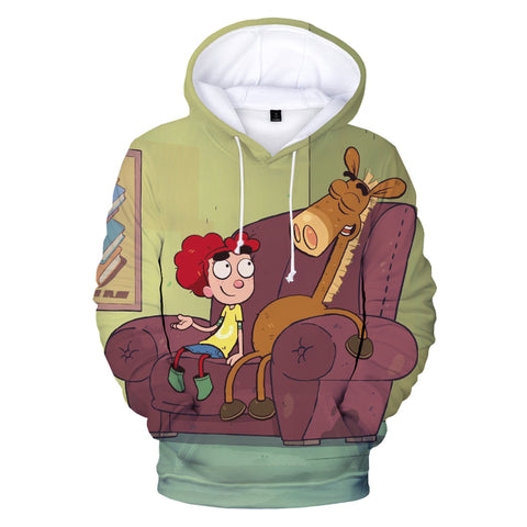 Image of Cartoon 3D Printed Hooded Pullover - Funny It's Pony Hoodies