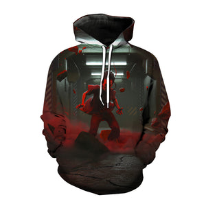 Anime Trendy Akira 3D Printed Hoodies Pullover