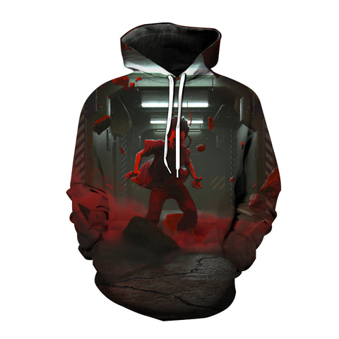 Image of Anime Trendy Akira 3D Printed Hoodies Pullover