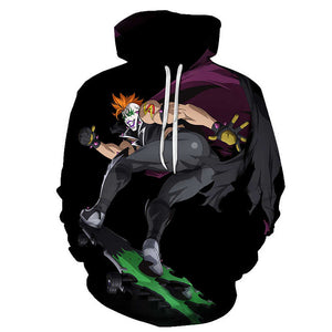 Sk8 The Infinity 3D Print Sweatshirts - Anime Hoodies