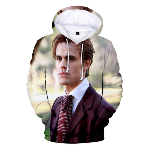 Image of The Vampire Diaries Stefan Salvatore Hoodie Sweatshirt