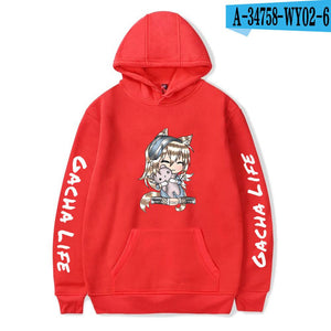 Gacha Life Hoody Sweatshirt - Cartoon Game Hoodies Pullovers