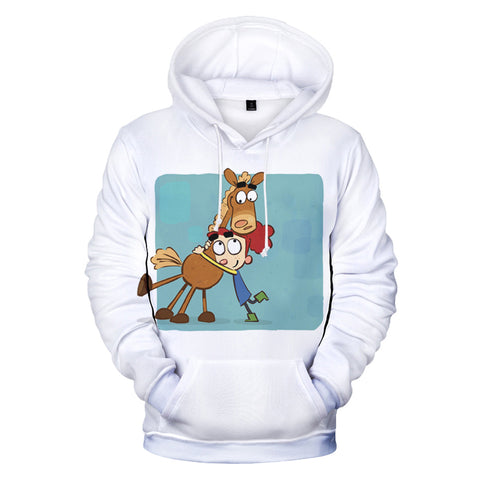 Image of Funny It's Pony 3D Printed Hooded Pullover Hoodies