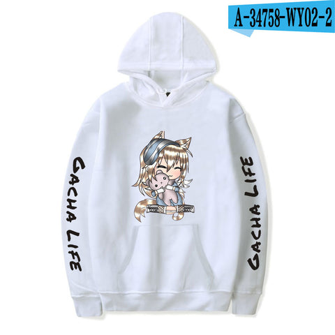 Image of Gacha Life Hoody Sweatshirt - Cartoon Game Hoodies Pullovers