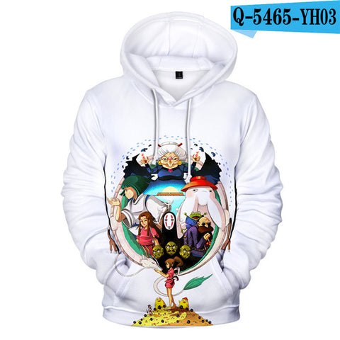 Image of Anime My Neighbor Totoro Hoodie - Hooded Sweatshirt