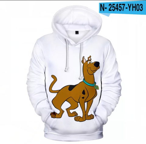 Image of 3D Printed A Pup Named Scooby-Doo Hoodies