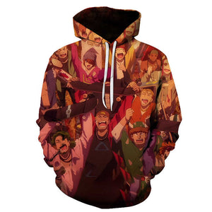 Sk8 The Infinity 3D Print Sweatshirts - Anime Hoodies