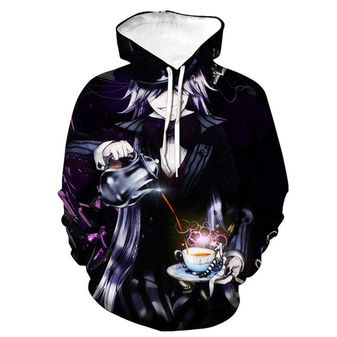 Image of 3D Printed Hooded Pullover - Anime Black Butler Hoodies