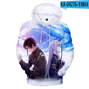 Cartoon 86 -Eighty Six 3D Hoodies - Hooded Sweatshirt Pullovers