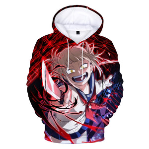 Pimi Hutoga Fashion 3D Printed Hoodie Pullover