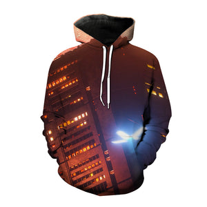 Anime 3D Printed Trendy Akira Hoodies Pullover