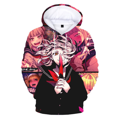 Image of Fashion Pimi Hutoga 3D Printed Pullover Hoodie