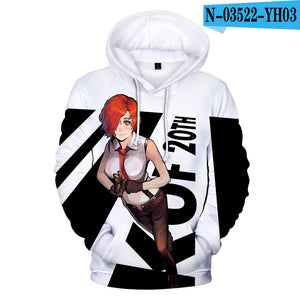 The King Of Fighters 3D Hoodies - Fashion Long Sleeve Hooded Sweatshirt