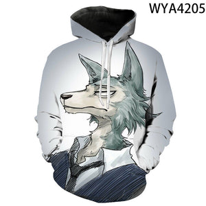 Anime Hoodies Sweatshirt - 3D Printed Pullovers