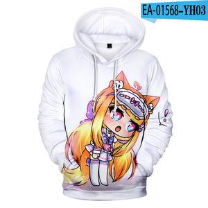 Cartoon Game Gacha Life Hoody Sweatshirt Hoodies Pullovers