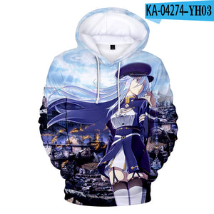 Cartoon 86 -Eighty Six 3D Hoodies - Hooded Sweatshirt Pullovers